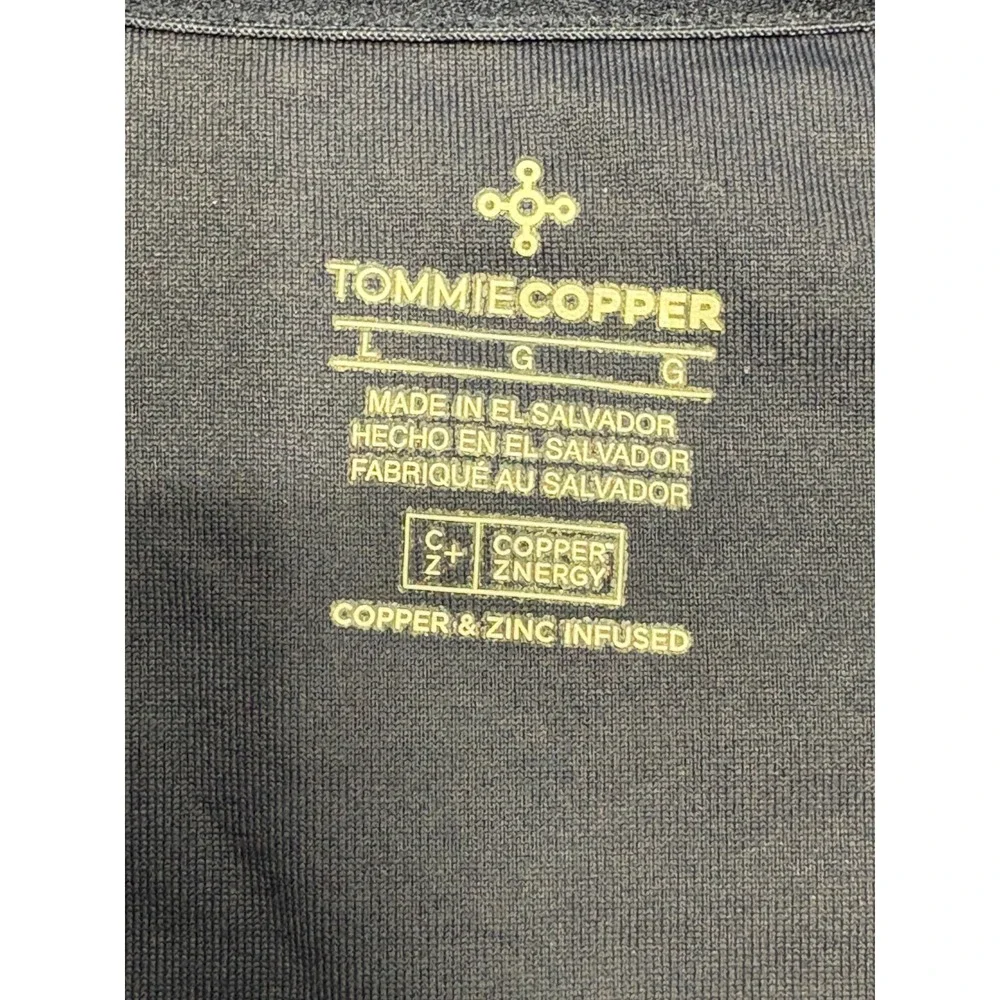 Tommie Copper Training Shirt Mens Blue Shoulder‎ Centric Support Short Sleeve L